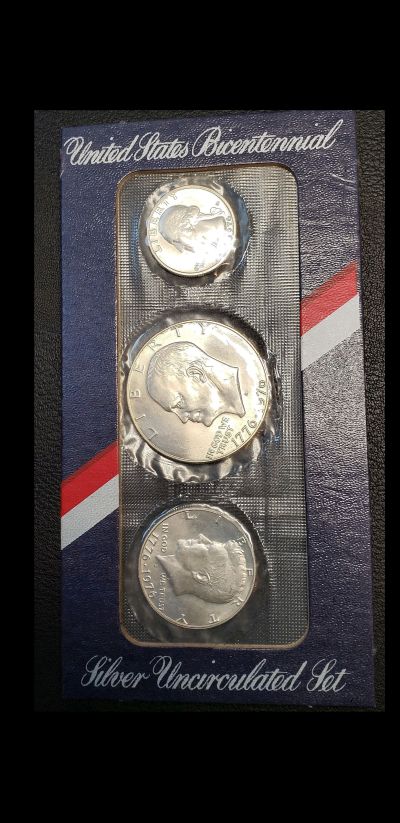 1976-S Bicentennial 3-Pc. Silver Coin Mint Set